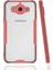 Samsung Galaxy J7 Kılıf Platin Silikon - Pembe Bstmy 1