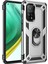 Xiaomi Mi 10T Pro Kılıf Sofya Yüzüklü Silikon Kapak - Gümüş Bstmy 1