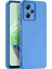 Xiaomi Redmi Note 12 Pro 5g Kılıf Nano Içi Kadife Silikon - Mavi Bstmy 5