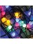 3m 20 LED Beyaz Top Rgb Işık Pilli 2 Kademeli 3