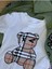 Kıpırık Baby3'lü Çocuk Çocuk Şardonlu Kapişonlu Sweatshirt Uzun Kollu Tshirt ve Eşohman Altı Takımı 2