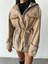 Chanel -Trench Garnili Kapişonlu Belden Büzgülü Mont - Bej 3