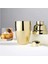 Mojito Tokmağı Siyah 20.7 cm ve Gold Shaker 350 ml Metal Süzgeçli Koktely Tokmak Shaker Seti 2