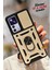 Xiaomi Mi 12T - Pars Kamera Sürgülü Tank Güçlü Koruma Kalın Kapak/kılıf - Gold 1