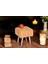 Puf Mushroom Retro Kare Çok Amaçlı Puf Bench Koltuk Tabure 1