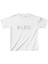 Unisex Çocuk Baskılı T-Shirt - Beyaz 1