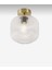 Mylights Rustik Vintage Şeffaf Camlı Tavan Plofonyer Avize 1