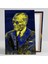 Mustafa Kemal Atatürk Imzası Fenerbahçe Sarı ve Lacivert Çerçeveli Dikey Kanvas Tablo 2