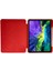 Ipad Pro 11 (2018) Kılıf Kalemlikli Mars Tablet Kılıfı - Kırmızı Bstmy 4