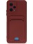 Xiaomi Poco X5 5g Kılıf Kelvin Kartvizitli Silikon - Bordo Bstmy 1