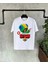 Unisex Baskılı Kısa Kol Çocuk T-Shirt - Beyaz 1