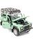 Land Rover Defender Jeep 1990 Model Araba - 1/24 Ölçek Yeşil 4