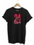24 Kasım Öğretmenler Günü Baskılı Unisex T-Shirt - Siyah 1
