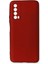Huawei P Smart 2021 Kılıf First Silikon - Bordo Bstmy 1