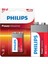 Phılıps 6LR61-P1B 9 Volt Power Alkalin Pil (Tekli) 1
