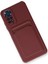 Xiaomi Redmi Note 11S Kılıf Kelvin Kartvizitli Silikon - Bordo Bstmy 2