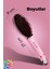 Elektrikli Saç Düzleştirici Tarak Fast Hair Straightener Pratik Pembe Saç Kurutma Tarağı Düzleştirme 5