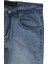 Hacker Fistan Store Erkek Buz Mavisi Yüksek Bel Rahat Kesim Boru Paça Büyük Beden Jean Pantolon 3