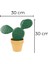 Kaktüs Bardak Altlığı - Pinterest Ürünleri - Minimalist - Biblo - Yapay Bitki - Evde, Ofiste, Her Yerde Estetik ve Işlevsellik 5
