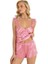Aria's Closet Pembe Saten Şort Takımı 9212 1