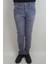 Fistan Store Erkek Gri Normal Bel Normal Kesim Dar Paça Jean Pantolon 1