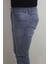 Fistan Store Erkek Gri Normal Bel Normal Kesim Dar Paça Jean Pantolon 3