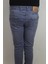 Fistan Store Erkek Gri Normal Bel Normal Kesim Dar Paça Jean Pantolon 5