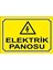 Elektrik Panosu Sticker 20X28 cm 1