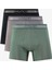 Erkek Gri Standart Fit 3'lü Boxer X55006T.0ST 1