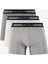 Erkek Gri Standart Fit 3'lü Boxer X15309T.0HF 1
