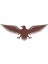 Kartal STICKER17X17 cm Kahverengi 1