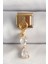 316L Çelik Gold Renk Sallantı Zirkon Taşlı Kurdele Model Nomination Charm - TJ-BC1351 1