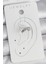 Pirinç Gümüş Renk Bal Peteği Model Zirkon Taşlı Kadın Kıkırdak Küpe - TJ-BKP10568 2