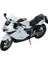 Welly Metal Motor Bisiklet Bmw Model Motor 20CM 4
