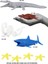 720 Toy Play 6 Parça Deniz Canlıları Figür Seti 10-20 cm - 1 Adet Stokta Olan Gönderilir 4