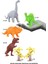 713 Toy Play 6 Parça Dinozor Figür Seti 14-18 cm 2