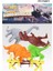 713 Toy Play 6 Parça Dinozor Figür Seti 14-18 cm 3