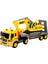 1:20 Sesli ve Işıklı Transporter Taşıyıcı Tır 4