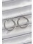 316 Çelik Gümüş Renk 22 mm Halka Model Kadın Küpe - TJ-BKP10513 1