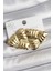 316 Çelik Gold Renk Işlemeli Üçgen Model Kadın Küpe - TJ-BKP10524 1