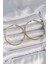 316 Çelik Gold Renk 53 mm Halka Model Kadın Küpe - TJ-BKP10511 1
