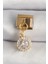 316L Çelik Gold Renk Sallantı Daire Zirkon Taşlı Nomination Charm - TJ-BC1342 1
