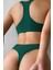 Kadın Yeşil Desteksiz Seamless Tangalı Iç Çamaşır Takımı 2