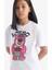 Kız Çocuk Toy Story Relax Fit Bisiklet Yaka Kısa Kollu Tişört E6557A825HS 1