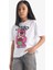 Kız Çocuk Toy Story Relax Fit Bisiklet Yaka Kısa Kollu Tişört E6557A825HS 4