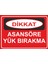 Asansöre Yük Bırakma Sticker 20X28 cm 1