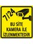 7/24 Bu Site Kamera ile Izlenmektedir Sticker 20X28 cm 1
