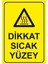Dikkat Sıcak Yüzey Sticker 20X28 cm 1