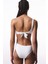 Beyaz Pearl Boncuklu Monokini - Gamze Erçel Koleksiyonu 2