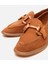 01AYH306180A370 KADIN Süet Deri Taba Esnek Tabanlı Günlük Loafer 3